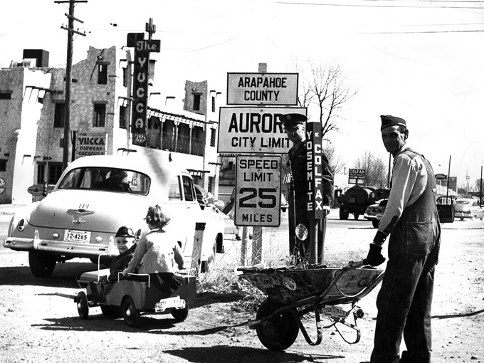 Colfax Avenue Colfax and Yosemite, 1950