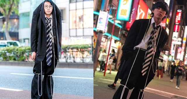 Remaja Jepang Ini Memperlihatkan Gaya Fashion Unik Saat Mode Harajuku Di Tokyo