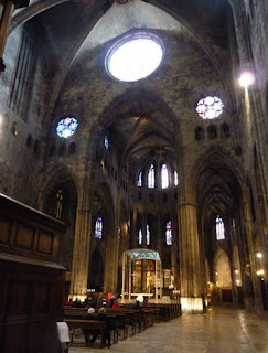 Interior de la Catedral de Santa María. Interior de la Catedral de Santa María.