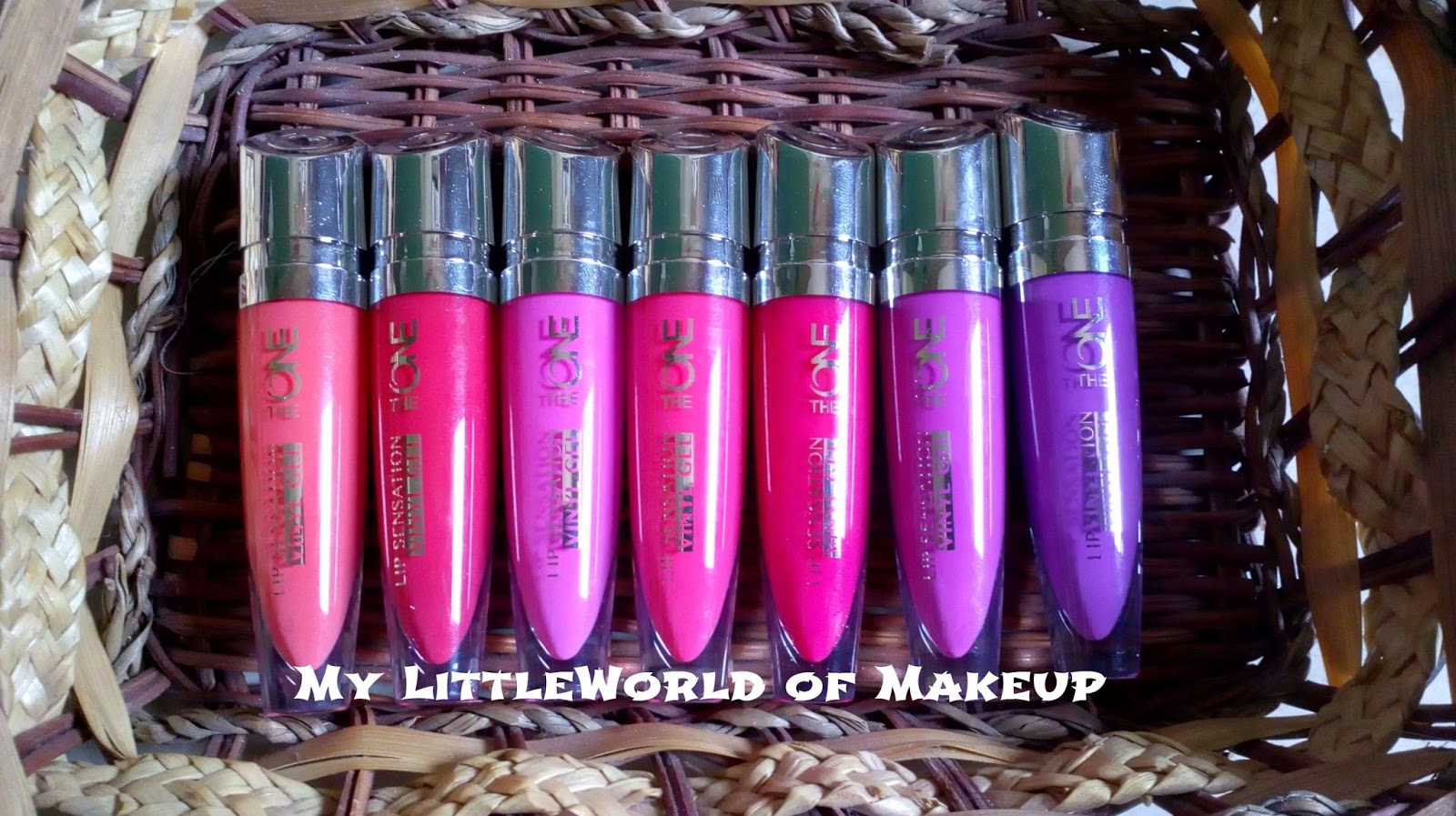 Oriflame The ONE Lip Sensation Vinyl Gel Review & Swatches (All Shades)