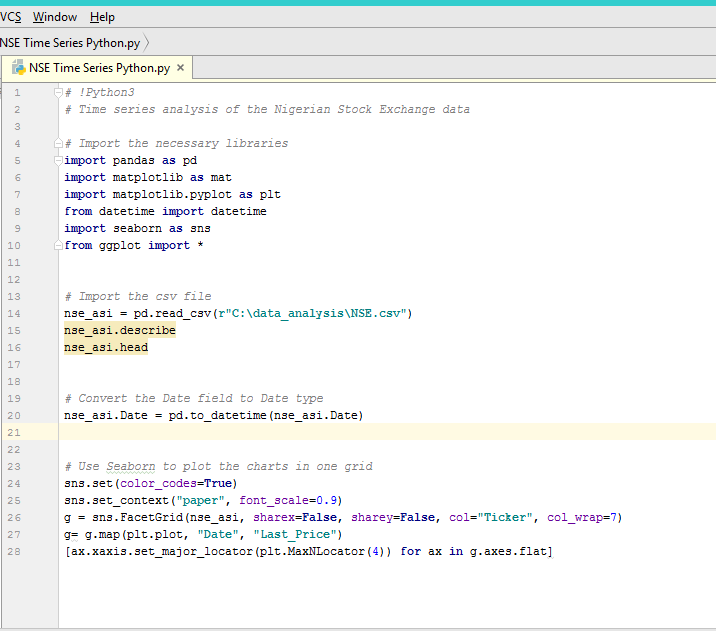 Creating The Time Series Analysis of Nigerian Stocks With Python ...