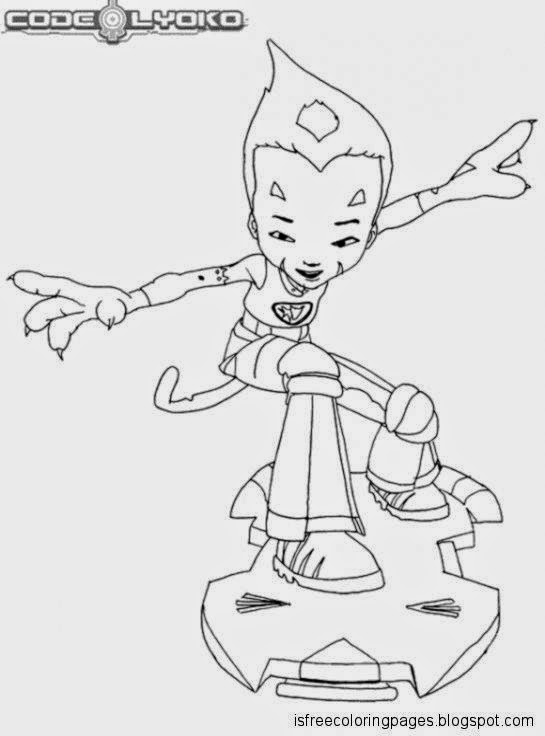 Code Lyoko Coloring Pages | Free Coloring Pages