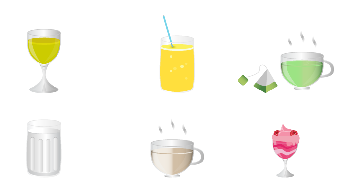 تحميل أيقونات و رموز المشروبات مجانا Vector Png