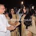 Vidya Balan With Long Open Hair In Golden Saree