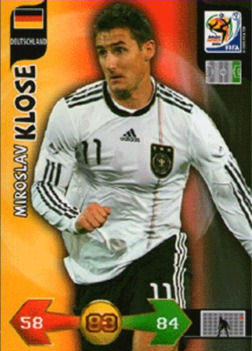 Nelson Valdez Paraguay Adrenalyn XL World Cup 2010 Football Trade Card C244 