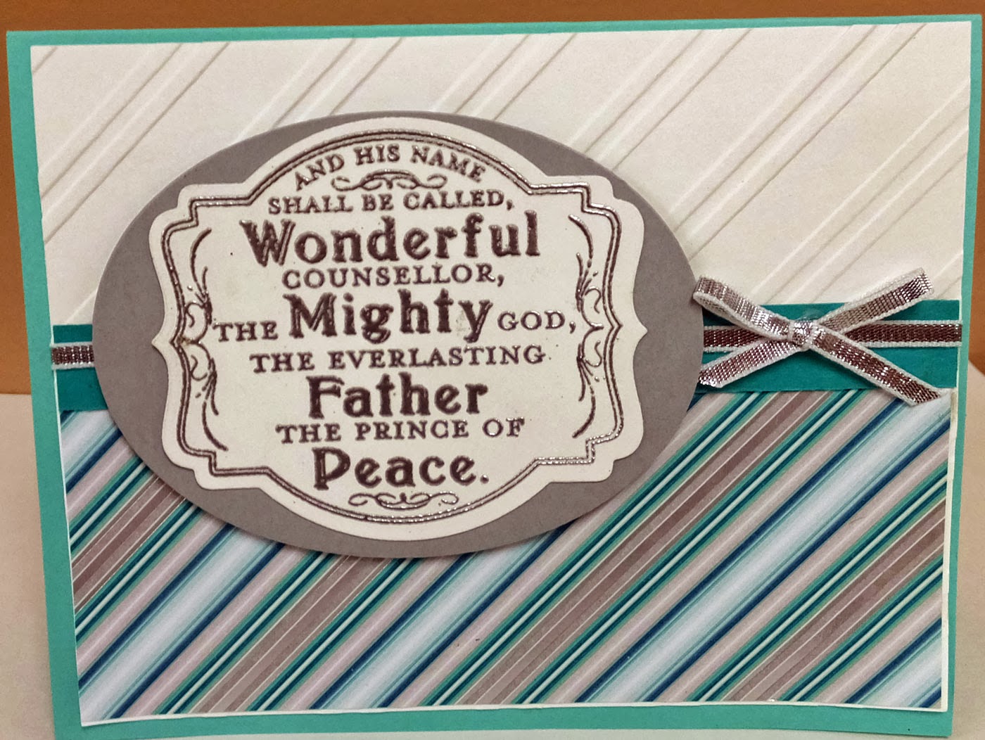 Devoted Stamper Prince of Peace and Wonderful Blessings