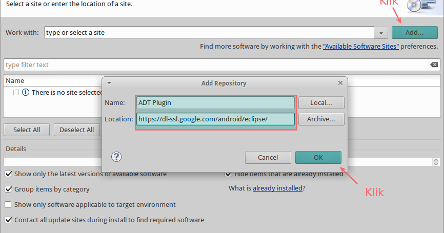 Cara Install Eclipse untuk Pemrograman JAVA / Android di GNU/Linux