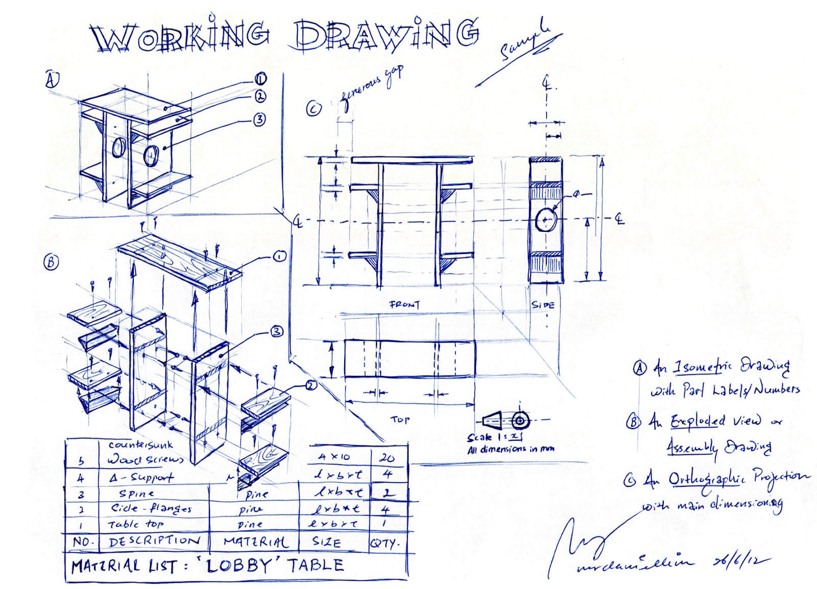 Design & Technology; Design Journal; Design; Coursework; 2D & 3D