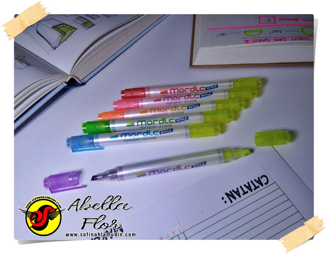Koleksi Pen Highlighter Untuk Membaca, Ulangkaji, Planning, Nota dan Belajar Serta 3 Jenis Pen Highlighter Pilihan
