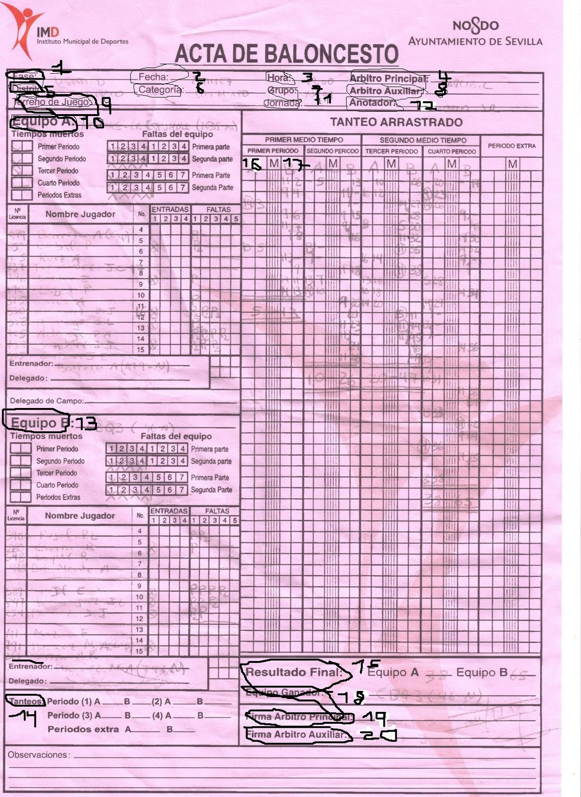 alvaro Como hacer actas de baloncesto by Varo7 alvaro Como hacer actas de baloncesto by Varo7