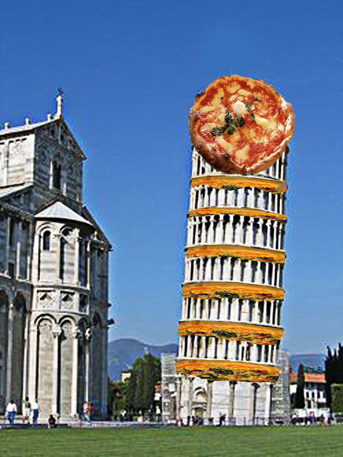 Пицца тауэр на телефон. Пизза Тауэр. Джон колонна пицца Тауэр. Пизза достопримечательности. Пизанская башня и пицца.