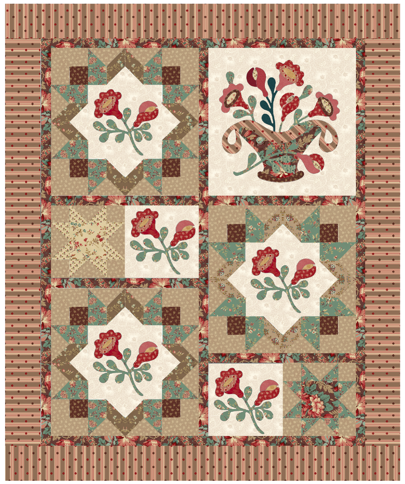 Quilt Inspiration Free pattern day ! Basket Quilts