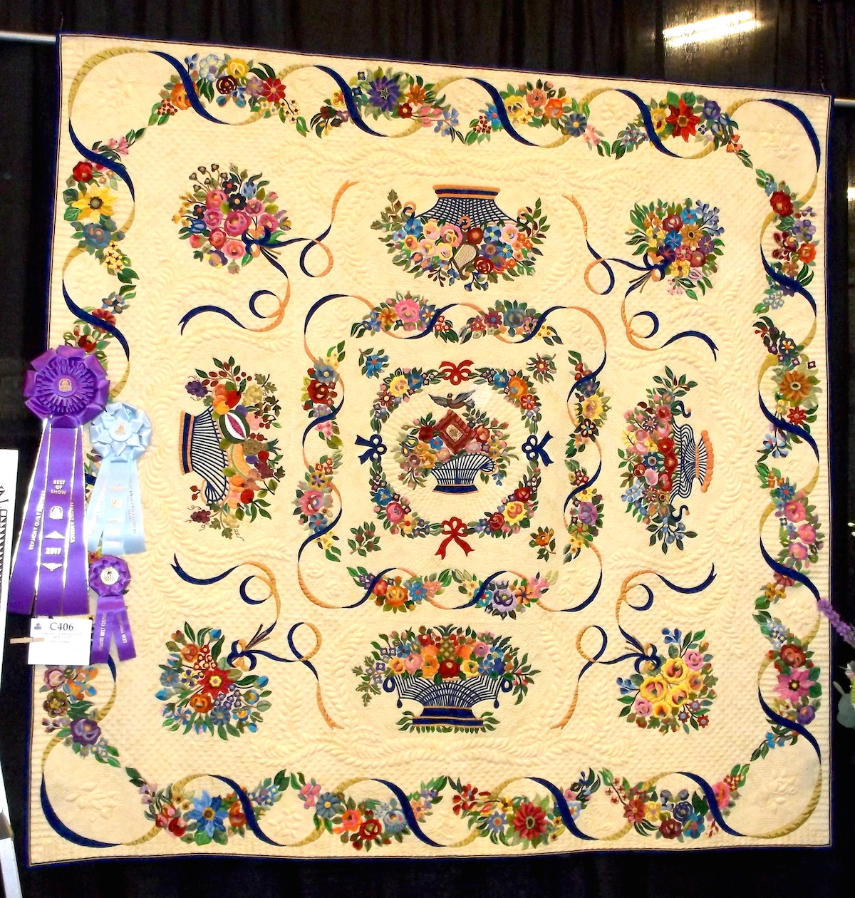 Eyelets in the Seams Fun at the Vermont Quilt Festival 2017