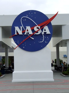 Logo della NASA al Kennedy Space Center. Foto di Paolo Amoroso