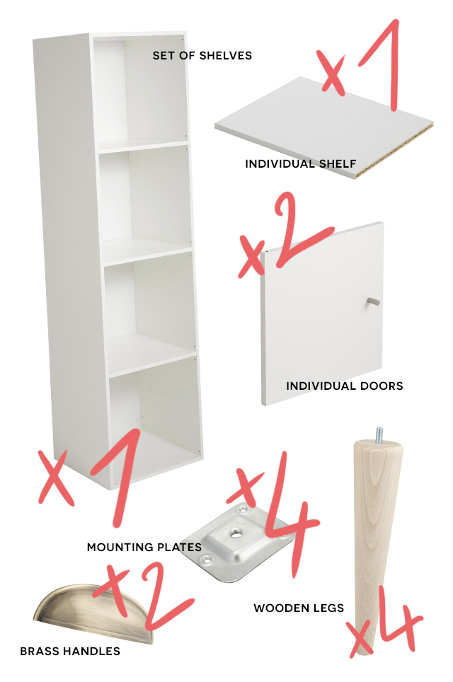 It's Not Serious! DIY MidCentury Inspired TV Stand