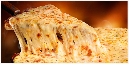 CHIQUITA BACANA: PIZZA DE MUSSARELA