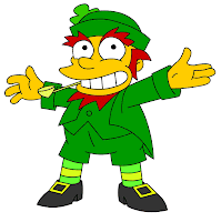simpsons-leprechaun.gif