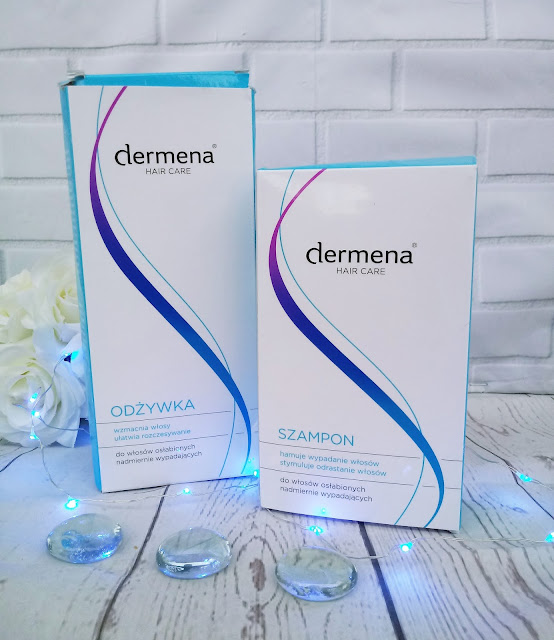 Dermena Hair Care- szampon + odżywka do włosów 