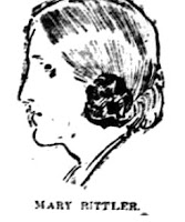 Sketch of Boggo Road prisoner Mary Rittler ('The Truth') Boggo Road prisoner Mary Rittler.