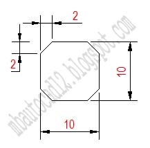 cara membuat rectangle, tips and trick - belajar autocad