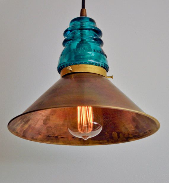 30 Delicate Projects That Repurpose Old Glass Insulators Do it