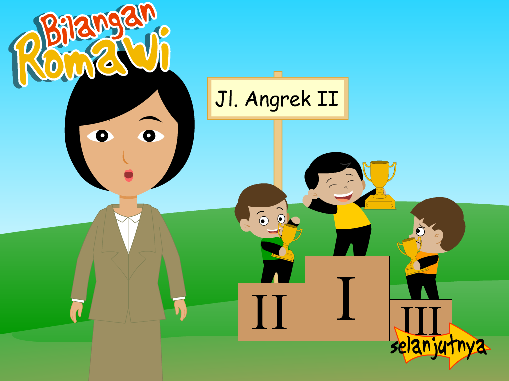 Media Pembelajaran Interaktif Matematika Bilangan Romawi