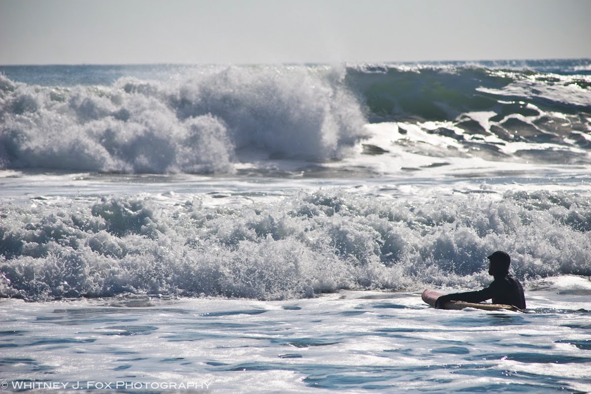 WHITNEY J. FOX PHOTOGRAPHY * Winter Surfing in Scarborough, Maine