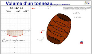 http://dmentrard.free.fr/GEOGEBRA/Maths/HTML/tonneau2.html