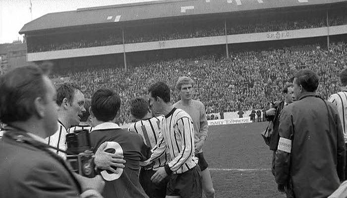 Old Scottish Football Dunfermline v Hearts 1968 Scottish Cup Final Hampden