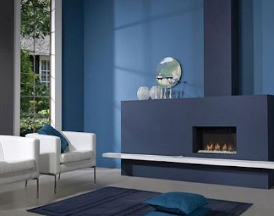 Decoración de interiores: Chimeneas modernas de gas
