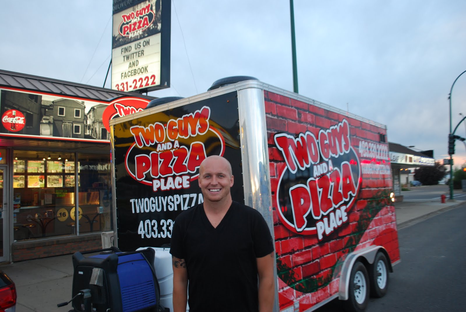 Two Guys Pizza "Talk" THE PIZZA TRAILER by Two Guys Pizza