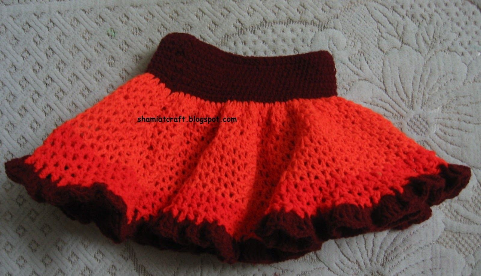 My craft works Crocheted Skirt