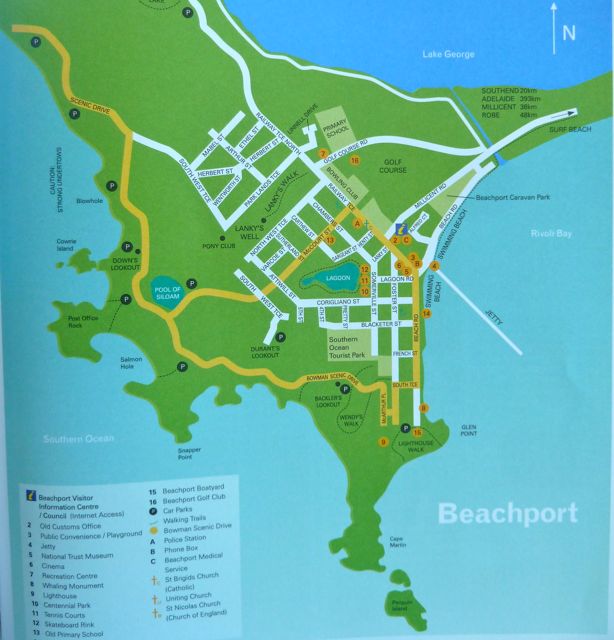 Peter and Vicki's Travel Blog Idyllic Beautiful Beachport