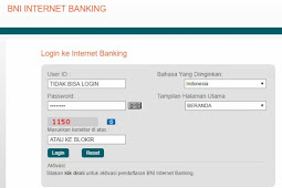 Mengatasi Internet Banking Bni Tidak Dapat Login / Terblokir / Error