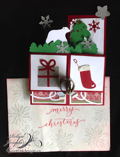 Christmas card december sparkle flower Quietfire Digital: Christmas Card in a box