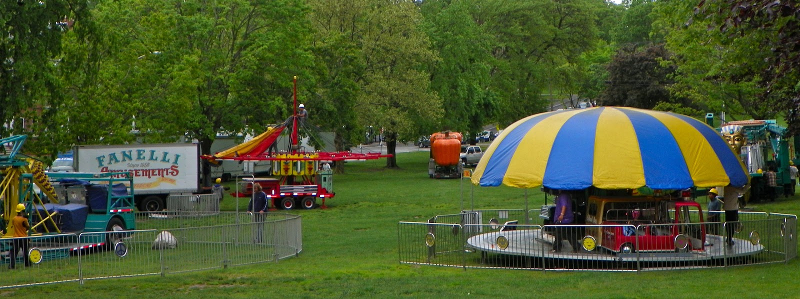 Only in The Republic of Amherst Guess who's coming to town?