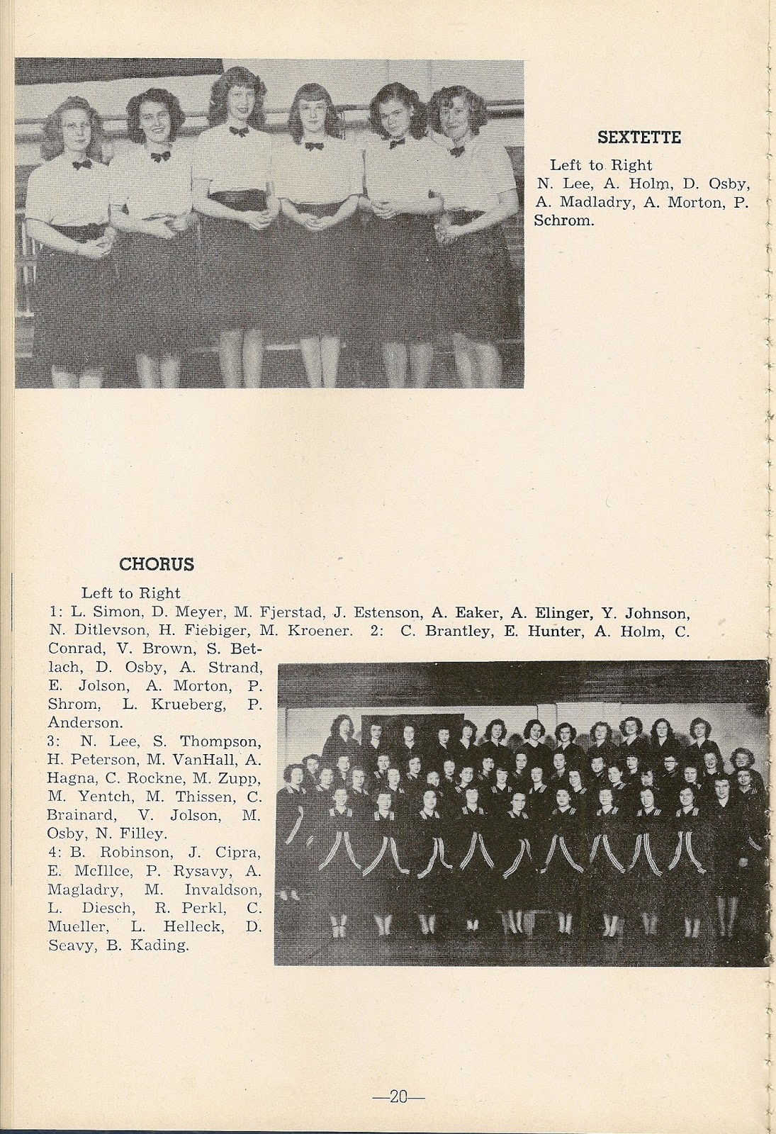 Lost Stories and Photos of Minnesota 1947 The Utopian Yearbook