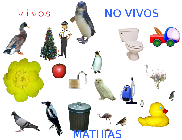 Salas informatizadas: SERES VIVOS y NO VIVOS - sala 5