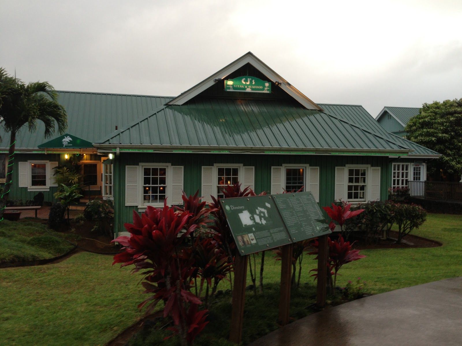 GREAT EATS HAWAII CJ'S STEAK AND SEAFOOD PRINCEVILLE, KAUAI