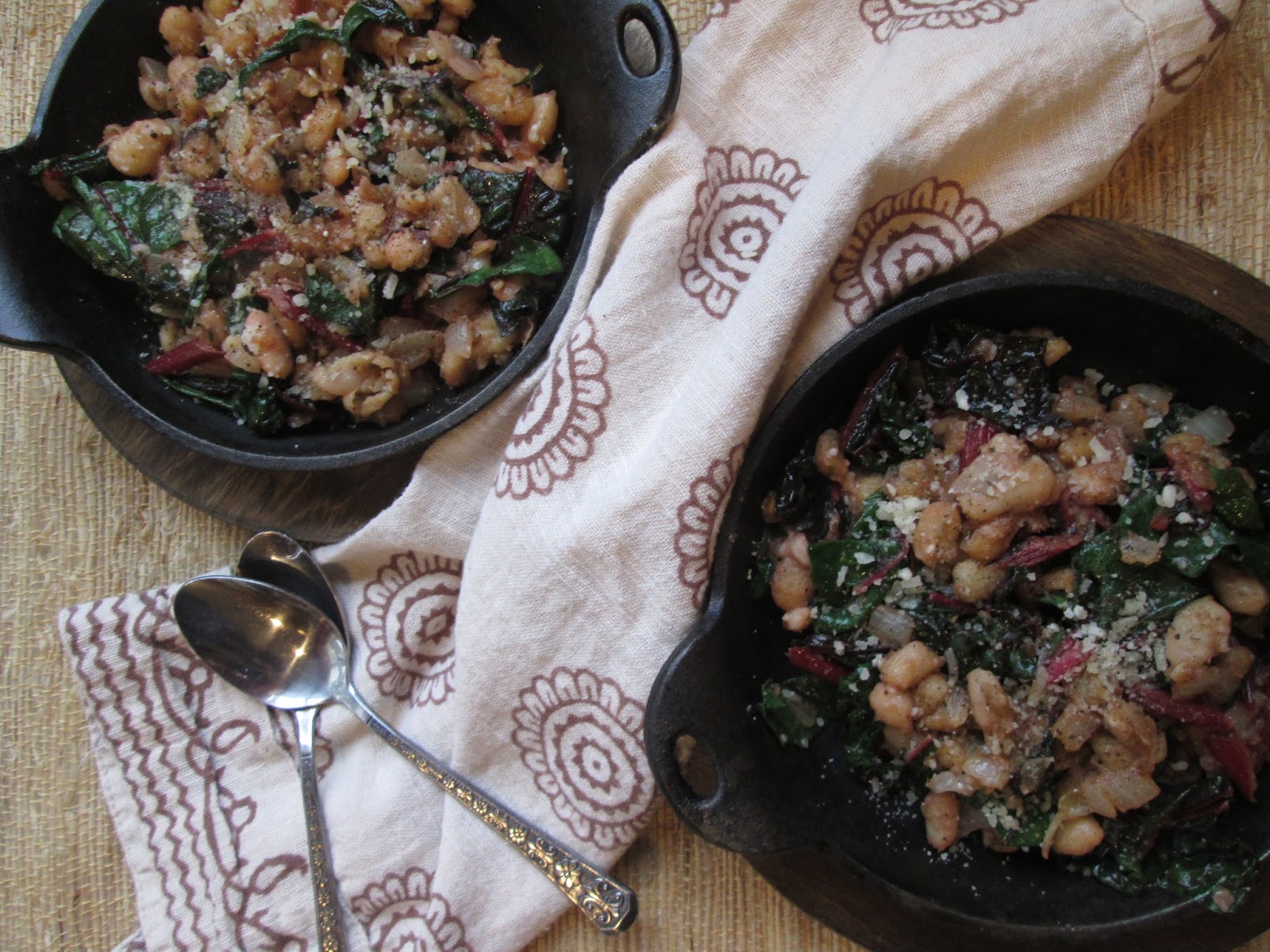 Stirring the Pot Crusty and Creamy White Beans with Greens