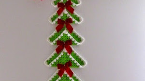 Arbol de Navidad tejido al crochet con grannys! con paso a paso