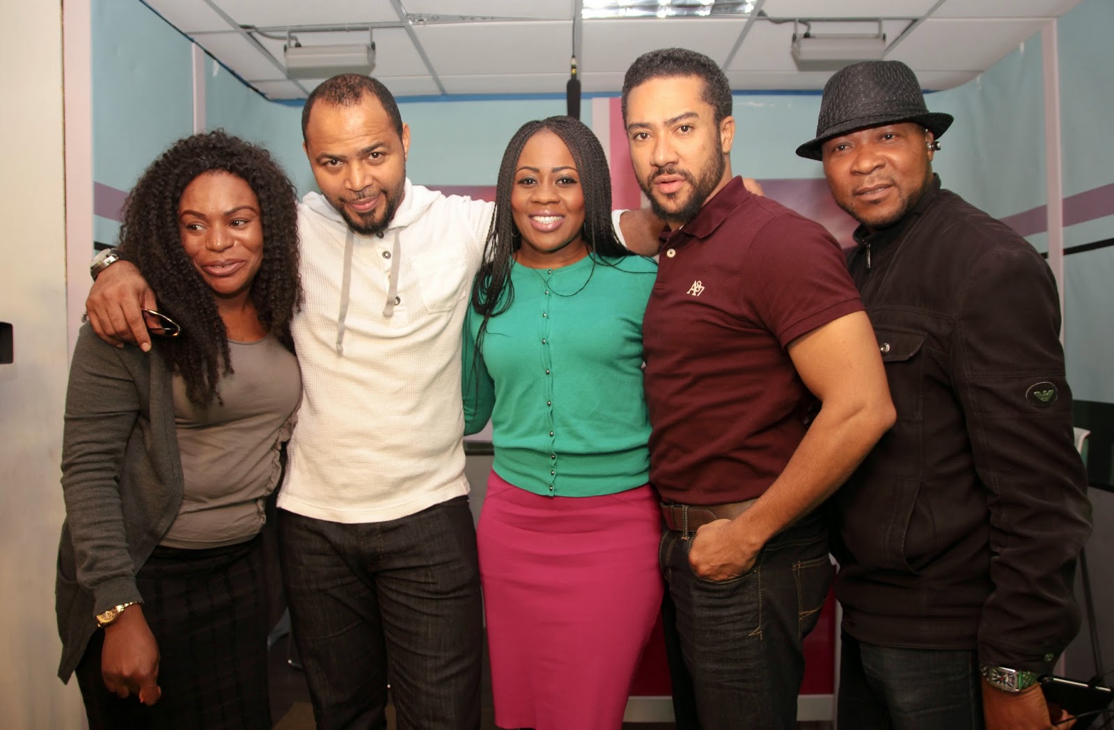 Photos: Ramsey Nouah, Majid Michel & Austin Chima In London For Busted ...