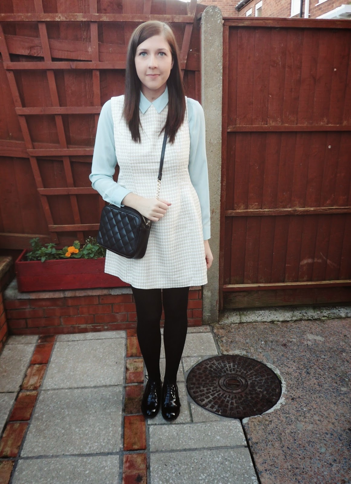 asseenonme, asos, primark, fuschiawhite, wiw, whatimwearing, ootd, outfitoftheday, lotd, lookoftheday, fbloggers, fashion, fashionbloggers, chanel, fblogger, brogues, gingham, fashionblogger, winterfashion, pastels