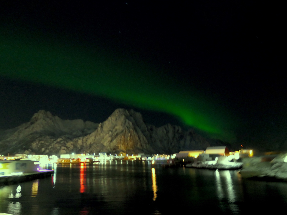 Hurtigruten Northern Lights Cruise Review Svolvær Northern Lights