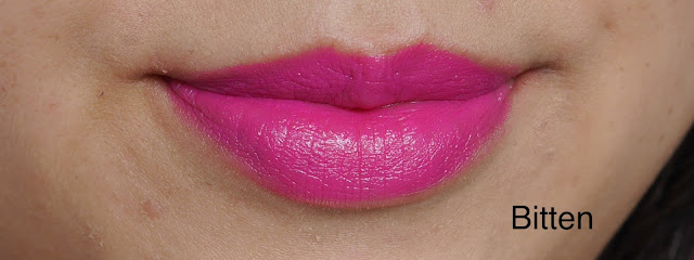 avon beyond color lipsticks spf 15 bitten review swatch