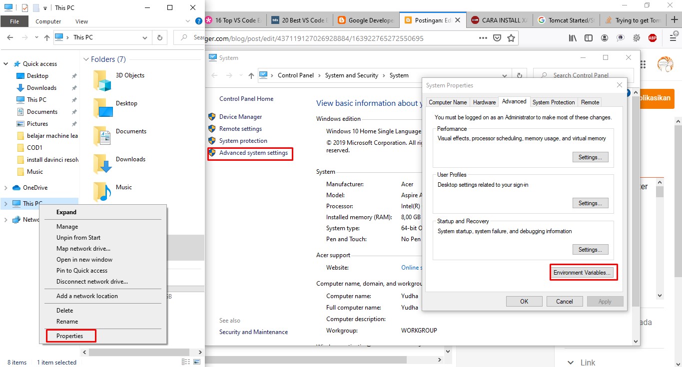 Mengatasi Error XAMPP Tomcat Started/Stopped with errors, return code
