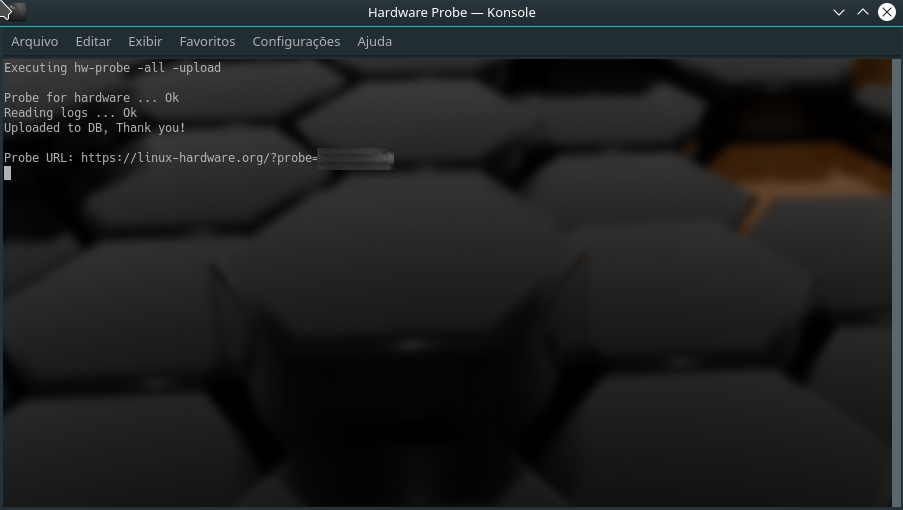 Informações do computador com Hardware Probe no GNU/Linux