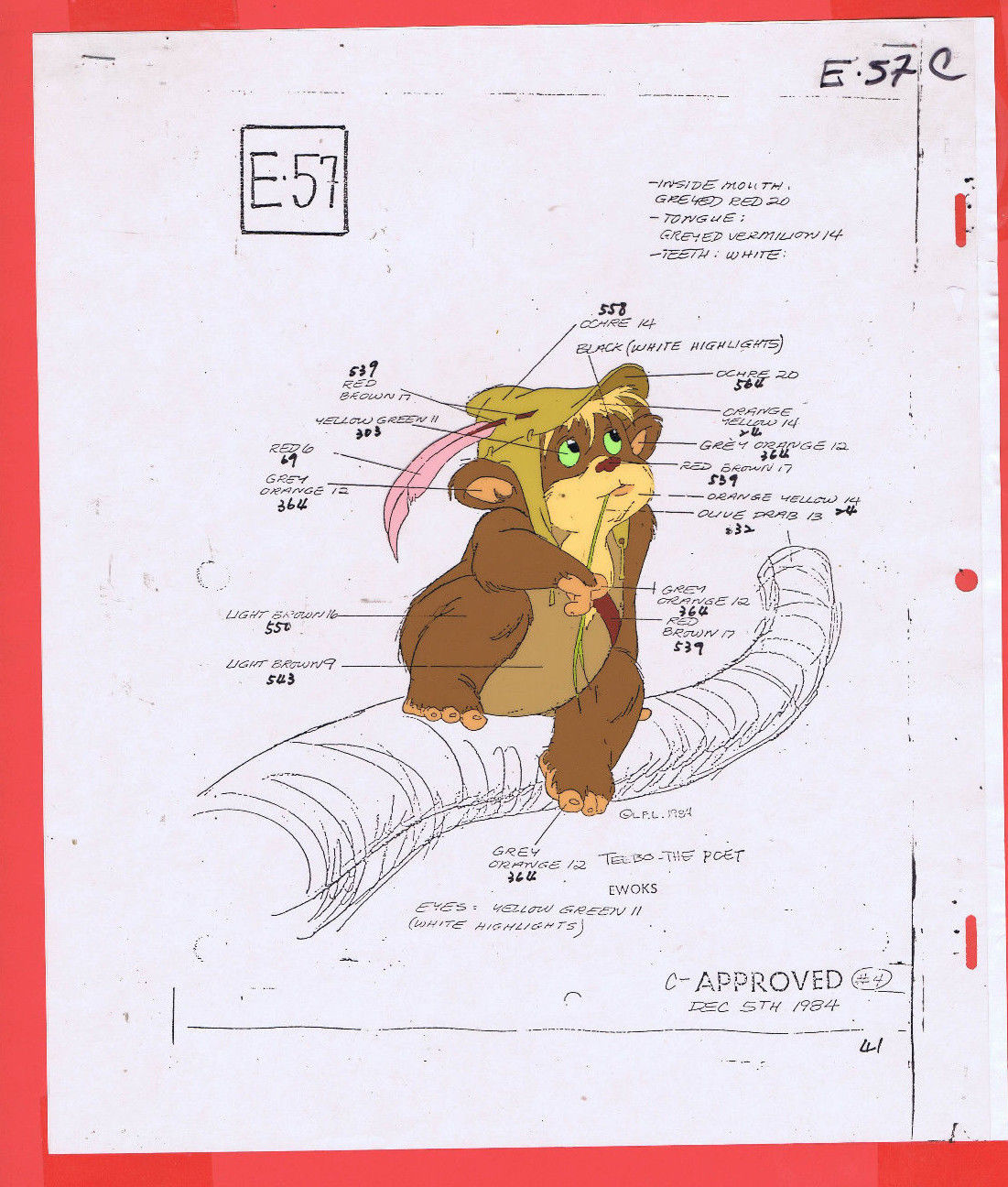 teebo ewok cartoon