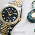 Rolex - Datejust Mens 36m, Diamonds Index, Black Computer Dial Steel & 18K Yellow Gold 'Random'