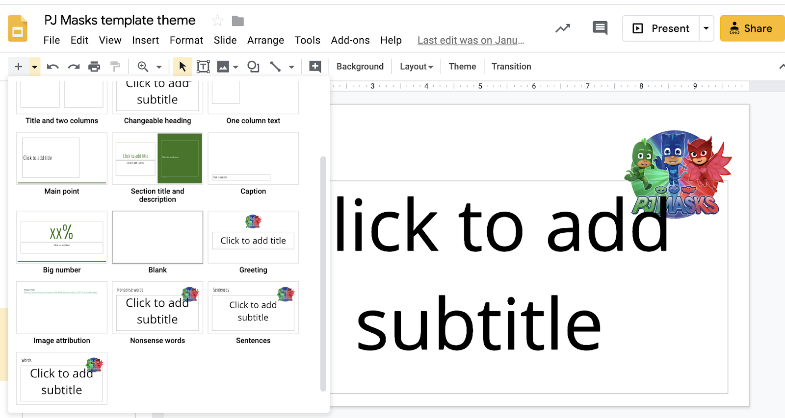 Resources for language teaching Customizing Google Slides masters to
